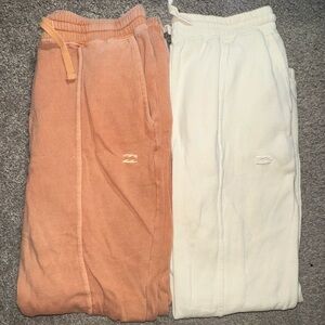 ⚡️lot of 2 billabong sweat pants, size M⚡️